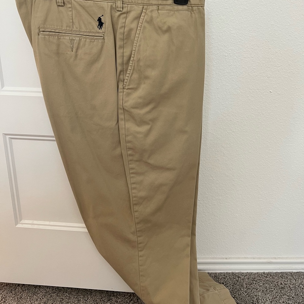 POLO by Ralph Lauren Men’s Suffield Pant Khaki 100% Cotton 38/30